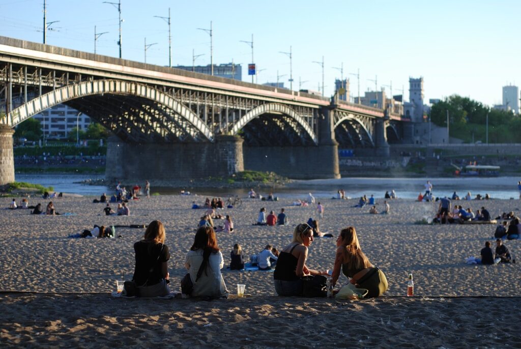 plaża warszawa
