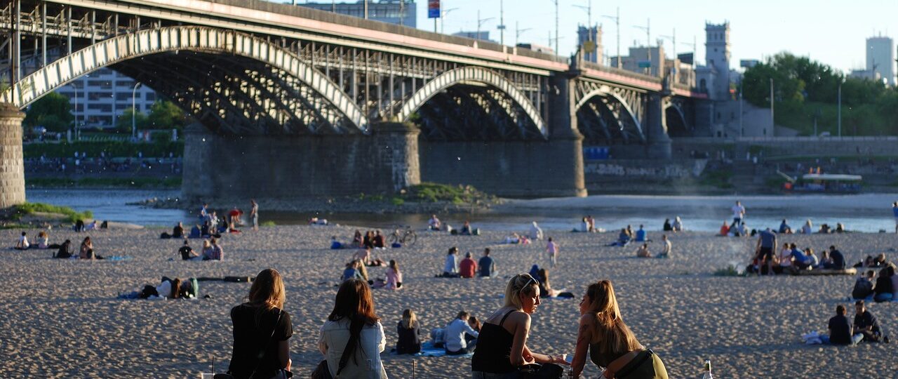 plaża warszawa