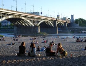 plaża warszawa