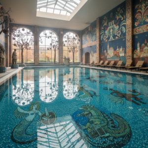 Nauka pływania wśr&oacute;d legend: basen z warszawskim folklorem